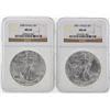 Image 1 : 2000-2005 NGC MS69 Silver Eagle Set