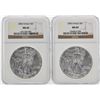 Image 3 : 2000-2005 NGC MS69 Silver Eagle Set