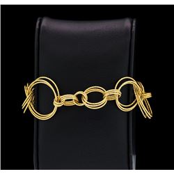 Robert Coin Bracelet - 18KT Yellow Gold