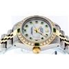 Image 9 : Rolex Two-Tone Diamond and Emerald DateJust Ladies Watch