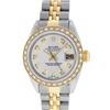 Image 1 : Rolex Two-Tone Diamond DateJust Ladies Watch