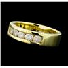 Image 1 : 0.80 ctw Diamond 1-Row Band - 14KT Yellow Gold
