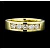 Image 2 : 0.80 ctw Diamond 1-Row Band - 14KT Yellow Gold