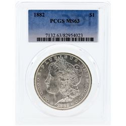 1882 PCGS MS63 Morgan Silver Dollar