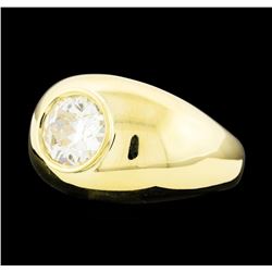 1.50 ctw Diamond Ring - 14KT Yellow Gold