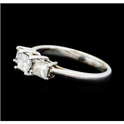 1.00 ctw Diamond Ring - 14KT White Gold