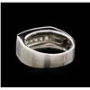Image 3 : 0.35 ctw Diamond Ring - 14KT White Gold
