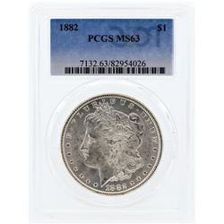 1882 PCGS MS63 Morgan Silver Dollar