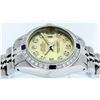Image 3 : Rolex Stainless Steel Diamond and Sapphire DateJust Ladies Watch
