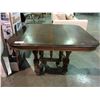 Image 1 : ANTIQUE WALNUT DINING TABLE (NO LEAF)