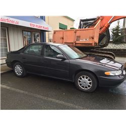 2003 BUICK CENTURY, 4 DOOR SEDAN, GREY, VIN# 2G4WS52J831231286