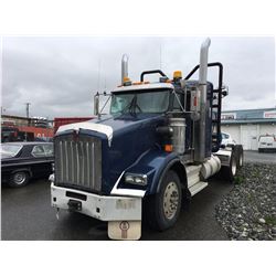 2009 KENWORTH TRUCK TRACTOR, BLUE, VIN # 1NKDL40X59J941415