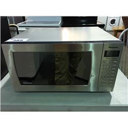 PANASCONIC GENUIS PRESTIGE INVERTER STAINLESS STEEL MICROWAVE  ( MINOR SCRATCHES &