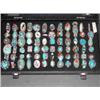 Image 1 : Box of Turquoise Rings