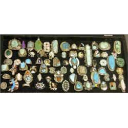Box of Turquoise Rings