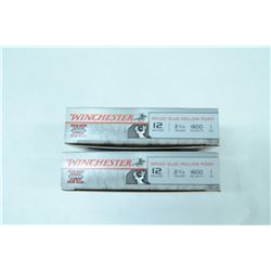 2 BOXES WINCHESTER 12GA 2 3/4” 1 OZ SLUG