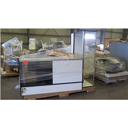 Contents of Pallet Consisting of Glass Display Cases