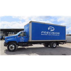 1997 GMC 7500 CARGO TRUCK 20" CAT 3116 DIESEL 5 SPEED STD - HAS LIFT GATE