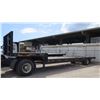 Image 1 : FLATBED TRAILER -35" LONG 8" WIDE - REGISTRATION UNKNOWN