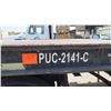 Image 9 : FLATBED TRAILER -35" LONG 8" WIDE - REGISTRATION UNKNOWN