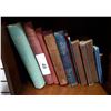 Image 1 : SHELF LOT OF 12 ANTIQUE BOOKS
