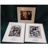 Image 1 : 3 MISC FRAMED PHOTOS-JEAN CHRETIEN AND MILLENIUM PICTURES