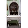 Image 1 : VINTAGE SHABBY CHIC DISPLAY CABINET