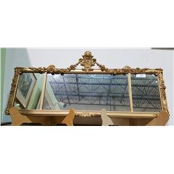 GILT FRAMED HALL MIRROR