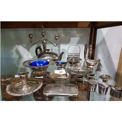 LOT OF 22 PCS SILVERPLATE