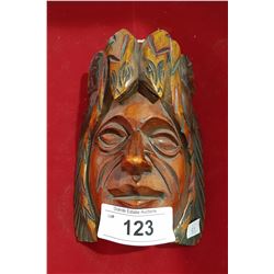 CARVED WOOD MASK