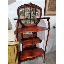 VICTORIAN MAHOGANY WHATNOT STAND