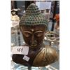 Image 1 : BRONZE BUDDHA BUST APPROX 7" TALL