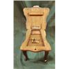 Image 2 : VICTORIAN INLAID CHILD'S MUSIC BOX CHAIR APPROX 26.5"IN HEIGHT TO THE BACK OF THE CHAIR