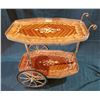 Image 1 : FRENCH INLAID TEA CART