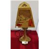 Image 1 : EARLY 20TH C LEAD GLASS LAMP