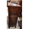 Image 1 : VICTORIAN MAHOGANY CABINET ON CLAW FEET