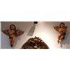 Image 1 : PAIR OF WALL CHERUBS