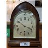 Image 1 : BIRKS WESTMINSTER CHIMES MANTLE CLOCK W/PENDULUM AND KEY IN WORKING ORDER