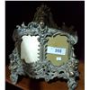 Image 1 : ORNATE BRASS DOUBLE PICTURE FRAME