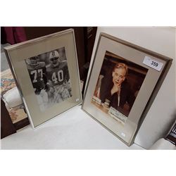 SIGNED JACK WEBSTER PHOTO & SIGNED BC LIONS PHOTOS