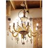 Image 1 : OPULENT CRYSTAL CHANDELIER W/8 LIGHTS
