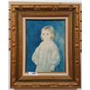 Image 1 : GILT FRAMED PRINT OF A LITTLE GIRL APPROX 20" X 24"