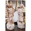 Image 1 : PAIR PLASTER FIGURES