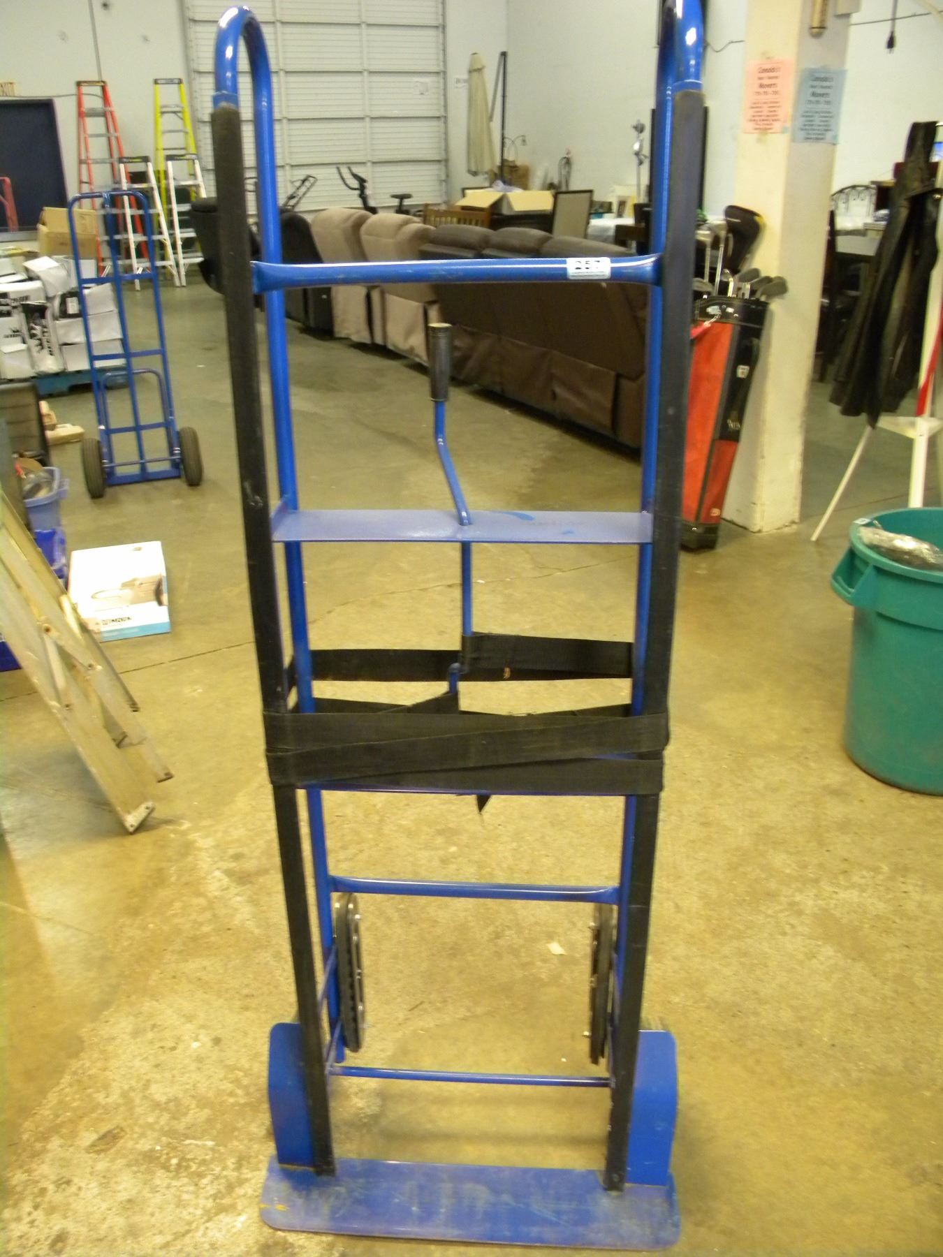 BLUE 2 WHEEL FRIDGE DOLLY