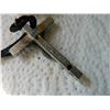 Image 4 : CRUSIFIX WHISTLE - ON ROPE - WHISTLE - but not whistling - needs cleaning - "PROTECT GOD " ON THE BA