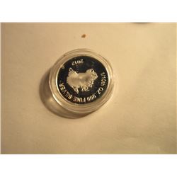 SILVER ROUNDS - .999 SILVER TASMANIAN DEVIL ROUNDS AUSTRALIAN MINT SEALED - 5 GM