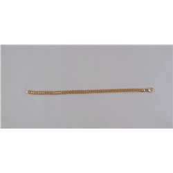 18KT YELLOW GOLD BRACELET 8" FLEXIBLE MESH TYPE CHAIN TW 8 GRAM REPLACEMENT VALUE $750