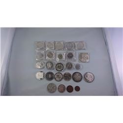 AUSTRIA 19TH AND 20TH CENTURY MAINLY SILVER COINS ASW 8.8754OZ