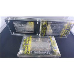 3- 3 OZ SILVER LIMITED EDITION 1992 TORONTO WORLD SERIES PLAQUE