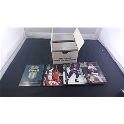 BOX WITH 1992 CLASSIC DRAFT COLLECTION